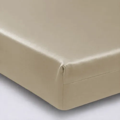 Простирадло на гумці Satin Light Pro 10-016 Creamy - висота 25 см (дитячі10 см) - 1