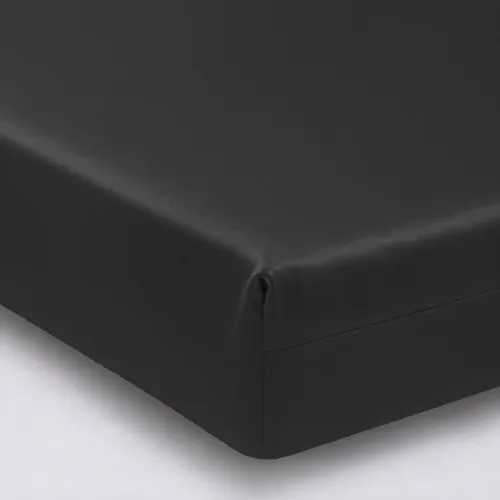 Простирадло на гумці Satin Light Pro 10-005 Dark Gray - висота 25 см (дитячі10 см) - 1