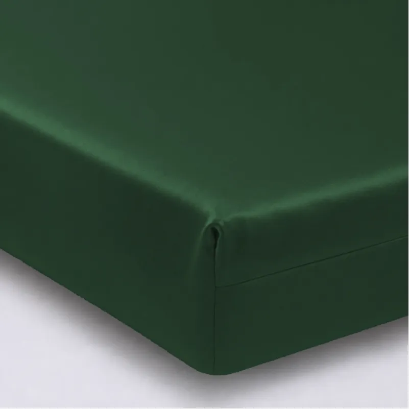 Простирадло на гумці Satin Light Pro 10-009 Green - висота 25 см (дитячі10 см)
