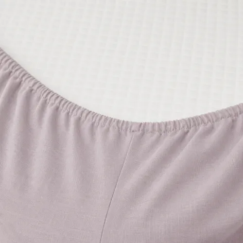 Простирадло на гумці Льон Natural Linen "Amalia" - висота 25 см (дитячі 10 см) - 2