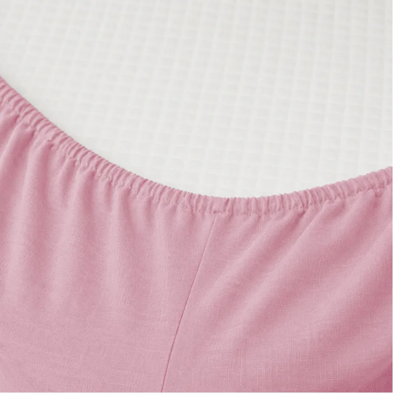 Простынь на резинке №15-1415 Coral Cloud Microfiber Premium - высота 25 см (детские 10 см) - 1