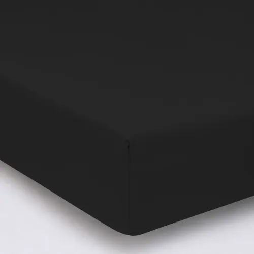 Простирадло MirSon Ranforce Elite 16-9000 Black Stone висота 25 см (дитячі 10 см) - 1
