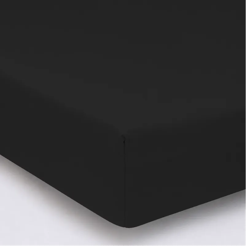 Простирадло MirSon 16-9000 Black Stone - висота 25 см (дитячі 10 см)