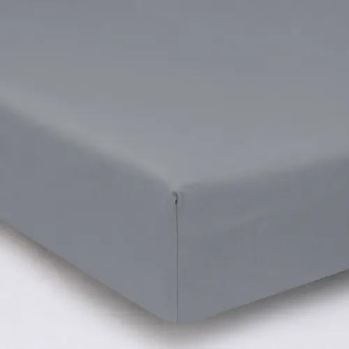 Простирадло на гумці MirSon Ranforce Elite 16-5703 Light Gray висота 25 см (дитячі 10 см) - 1