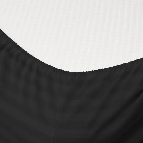 Простирадло Ranforce Elite 17-0611 Stripe Black на резинці висота 25 см (дитячі 10 см) - 2