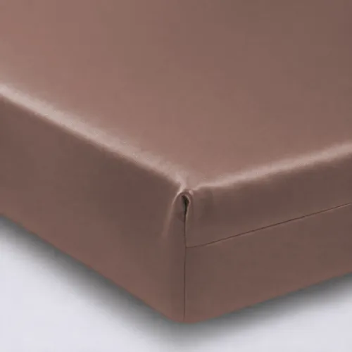 Простирадло на гумці Tencel №08 Beige висота 25 см (дитячі 10 см) - 1