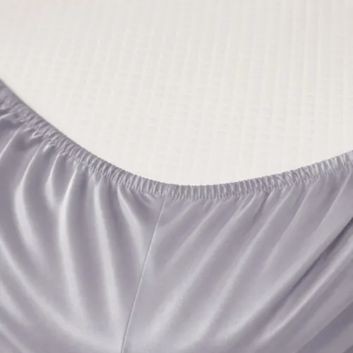 Простирадло на гумці Tencel №10 Light Ivory - 2