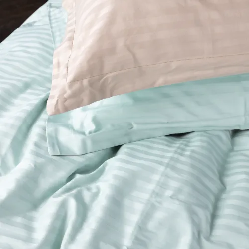 Постільна білизна Satin Stripe 30-0013 + 30-0004 Rovena - 5