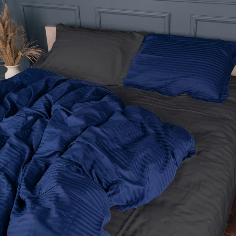 Постільна білизна Satin Stripe 30-0021 + 30-0017 Serikan - 4