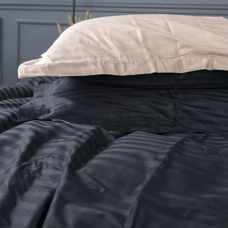 Постельное белье Satin Stripe 30-0021 + 30-0004 Sleimy - 4