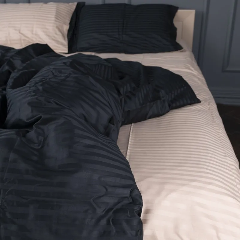 Пододеяльник Satin Stripe 30-0021 + 30-0004 Sleimy - 2