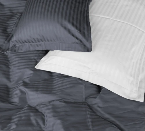 Постельное белье Satin Stripe 30-0012 + 30-0001 Vevina