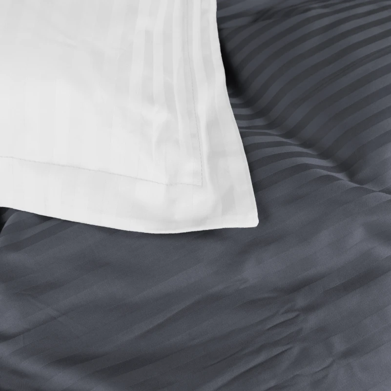 Постільна білизна Satin Stripe 30-0012 + 30-0001 Vevina - 4