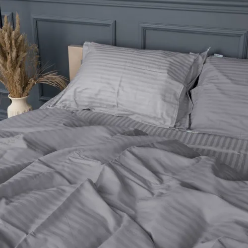 Постельное белье Satin Stripe 30-0010 + 30-0001 Widad - 2