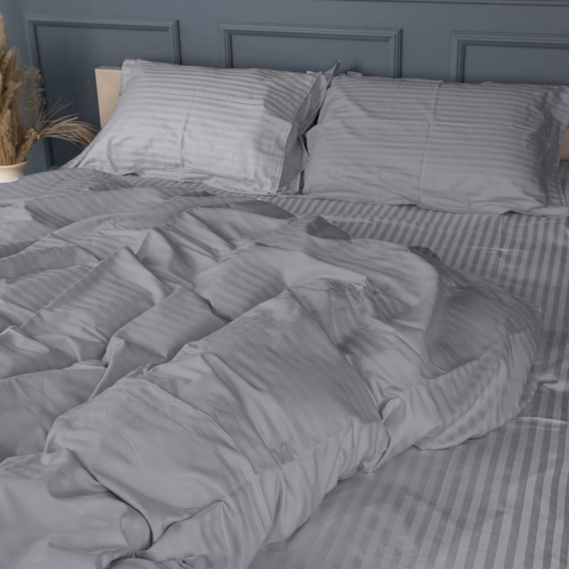 Постельное белье Satin Stripe 30-0010 + 30-0001 Widad - 2