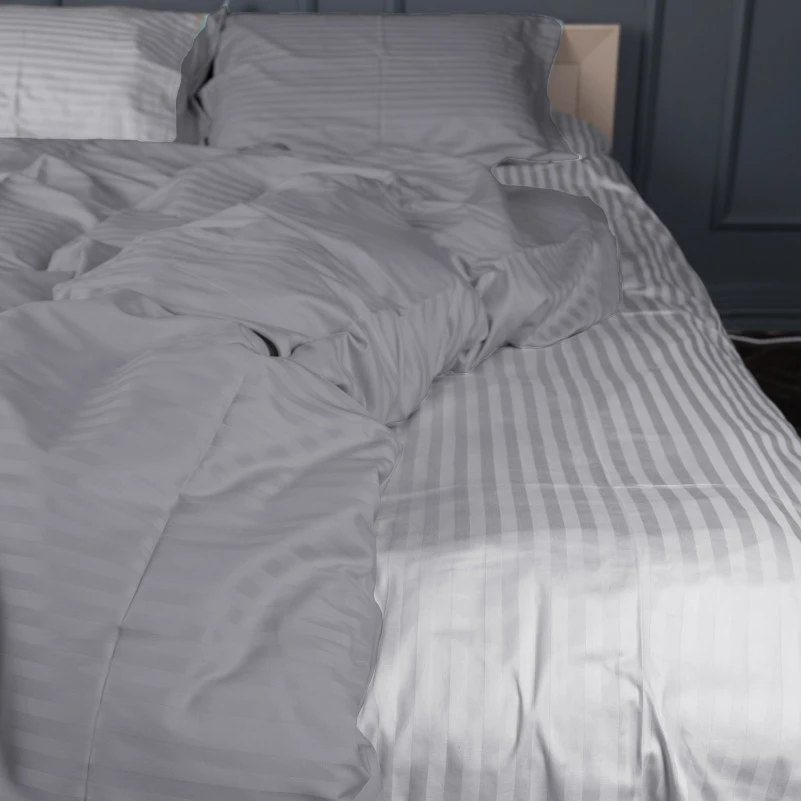 Постельное белье Satin Stripe 30-0010 + 30-0001 Widad - 4