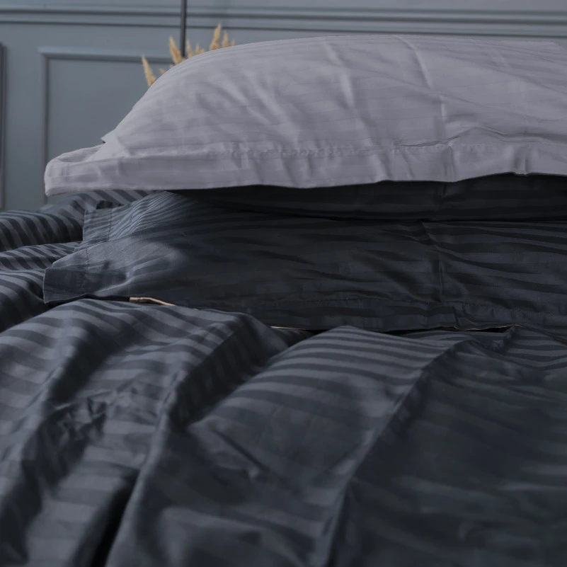 Постельное белье Satin Stripe 30-0021 + 30-0012 Yamindi - 2