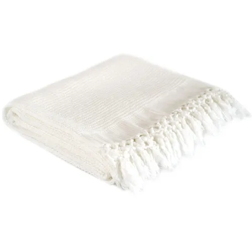 Плед С №1302 Mallow White - 2