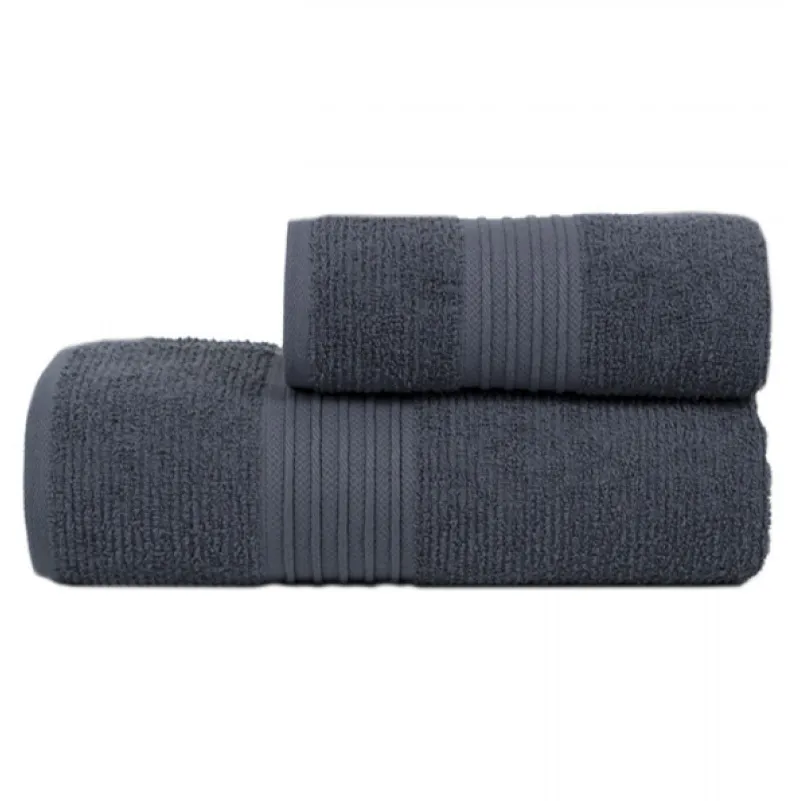 Полотенце С №205 Elite Cotton Gray-blue - 2