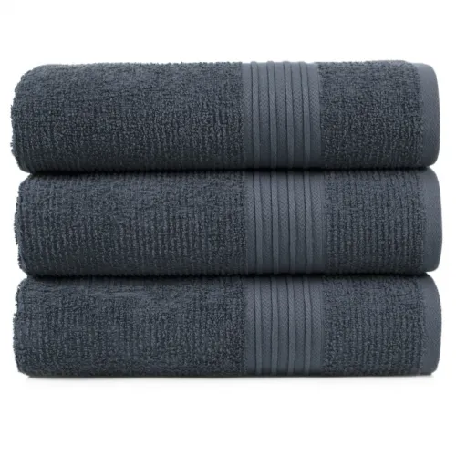 Полотенце С №205 Elite Cotton Gray-blue