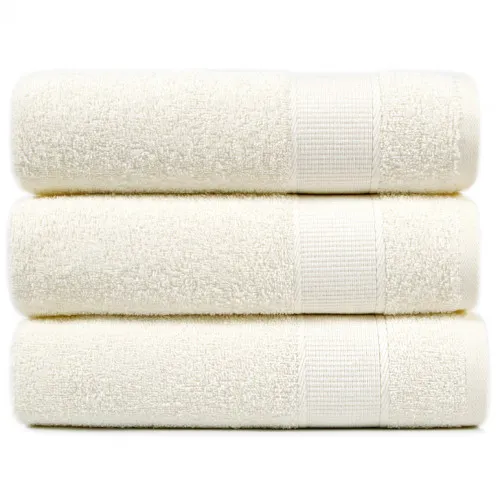 Рушник С №206 Elite Cotton Light yellow