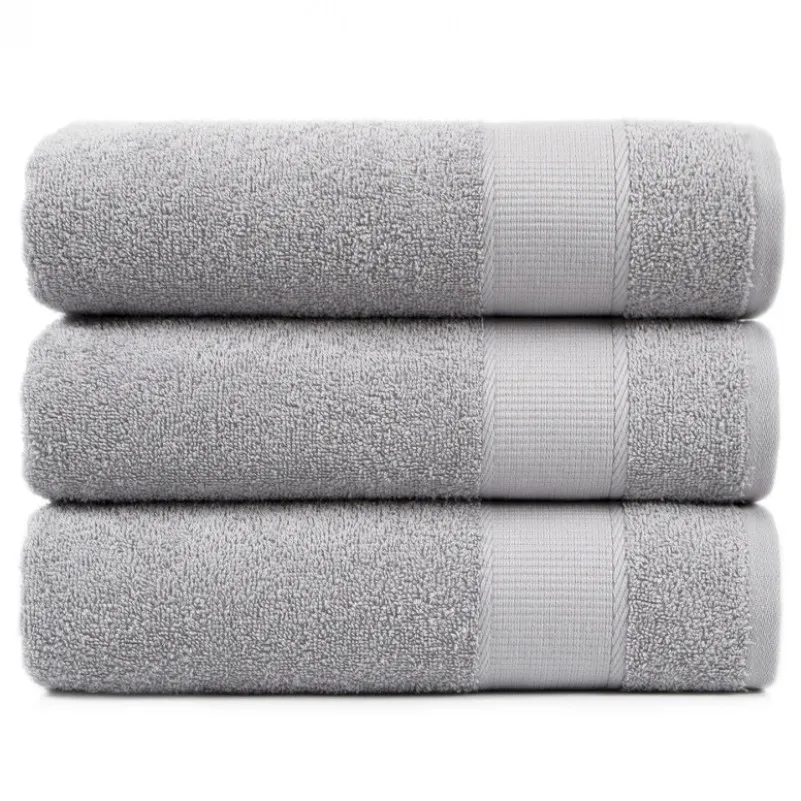 Рушник С №207 Elite Cotton Light gray