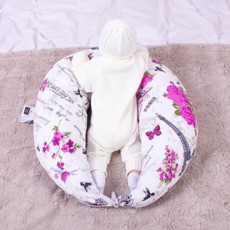 Подушка для беременных и кормления №8327 Print Line 17-0188 Grettir EcoSilk бязь - 8