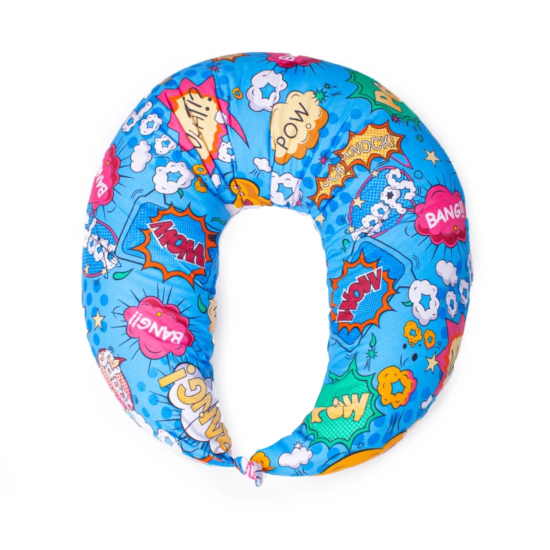 Подушка для беременных и кормления №8330 Print Line 17-0511 Bombs EcoSilk бязь - 7