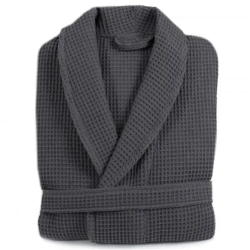Халат С №300 Waffle robe antrasit