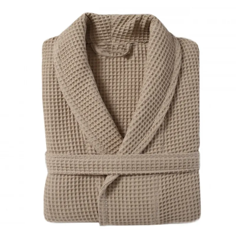 Халат С №302 Waffle robe Beige