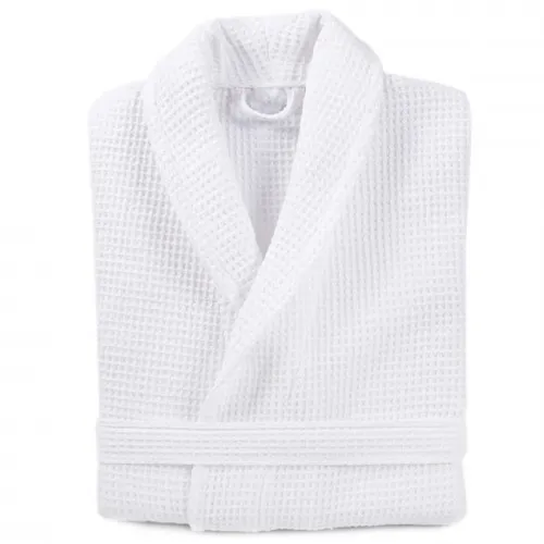 Халат С №303 Waffle robe White