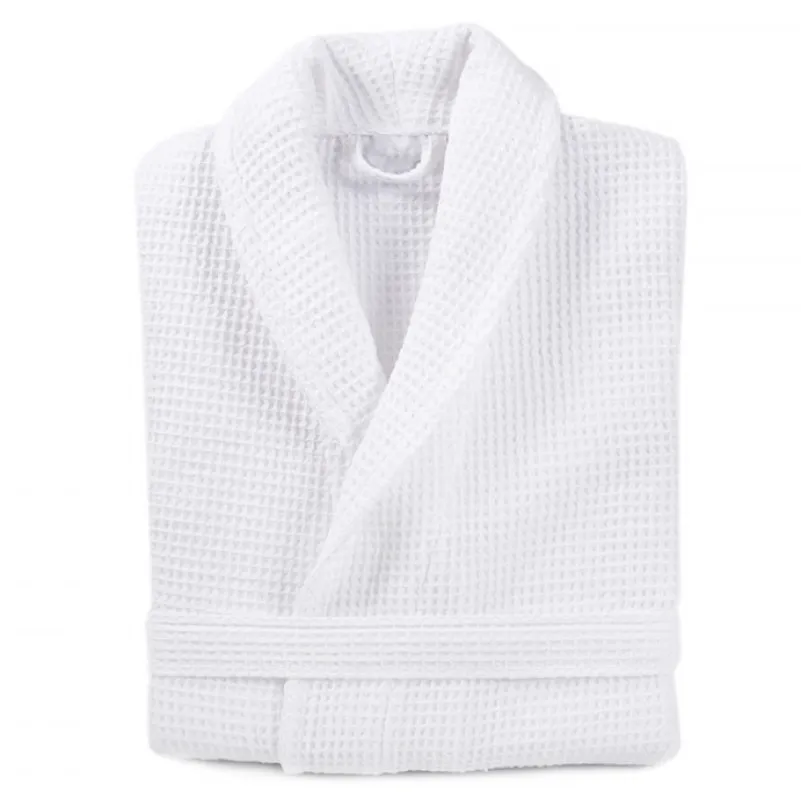 Халат С №303 Waffle robe White
