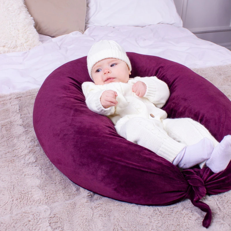 Подушка для вагітних та годування №8301 Velvet Line 28-0002 Excalibur EcoSilk велюр - 15