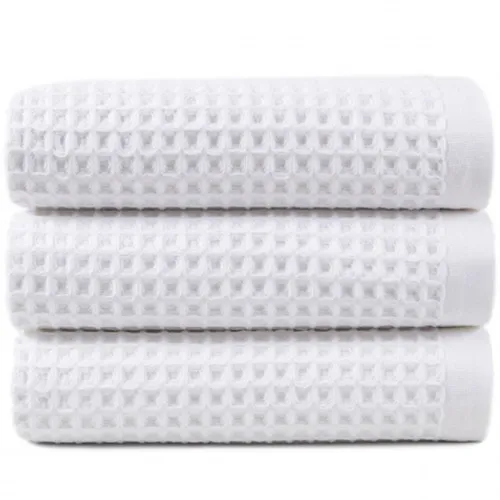 Рушник С №400 Luxury Waffle White
