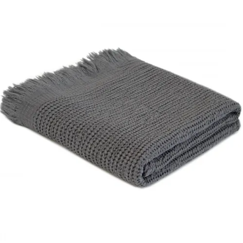 Полотенце С №405 Luxury Viscous Gray - 4