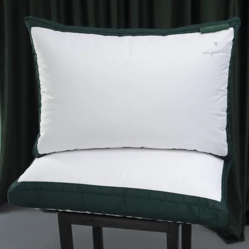 Подушка пухова Трикамерна Imperial Satin Luxe пух сатин (м'яка) - 1
