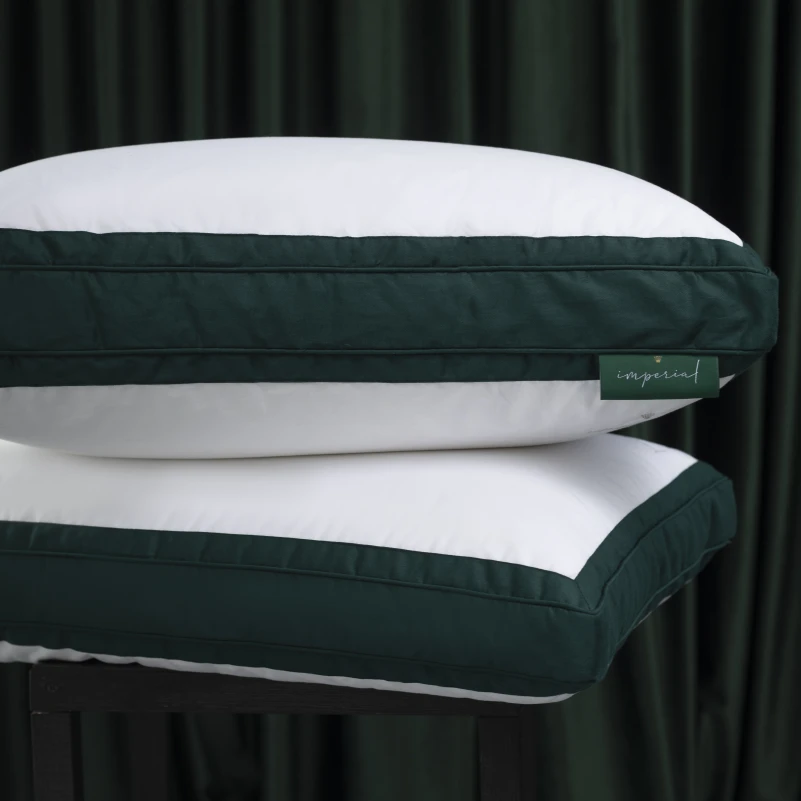 Подушка пуховая Трехкамерная 100% пух Imperial class/перо Imperial Satin Luxe пух сатин (средняя)