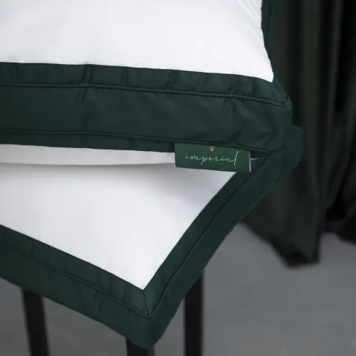 Подушка пухова Трикамерна Imperial Satin Luxe пух сатин (висока) - 1