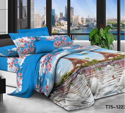 Комплект постільної білизни 100% поліестер 15-0384 San Sebastian