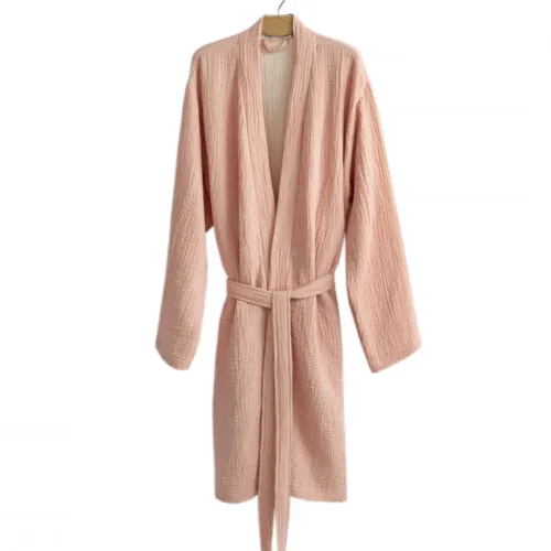 Халат С №602 Muslin robe Powdery - 2