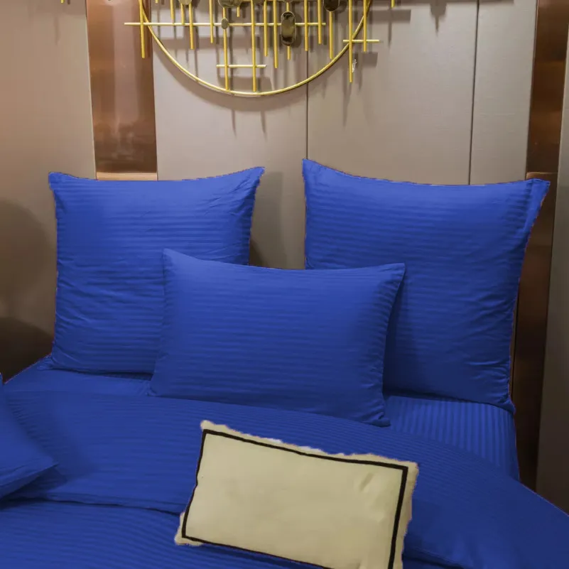 Наволочка №10028 Satin Stripe 30-0019 Blue - 1