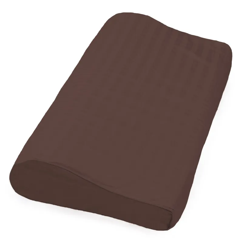 Наволочка №10016 Satin Stripe 30-0006 Dark Brown - 3