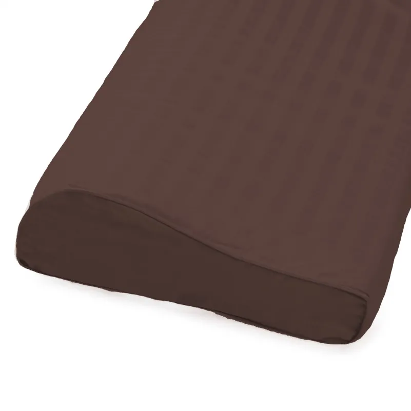 Наволочка №10016 Satin Stripe 30-0006 Dark Brown - 4