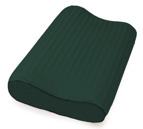 Наволочка №10026 Satin Stripe 30-0017 Green
