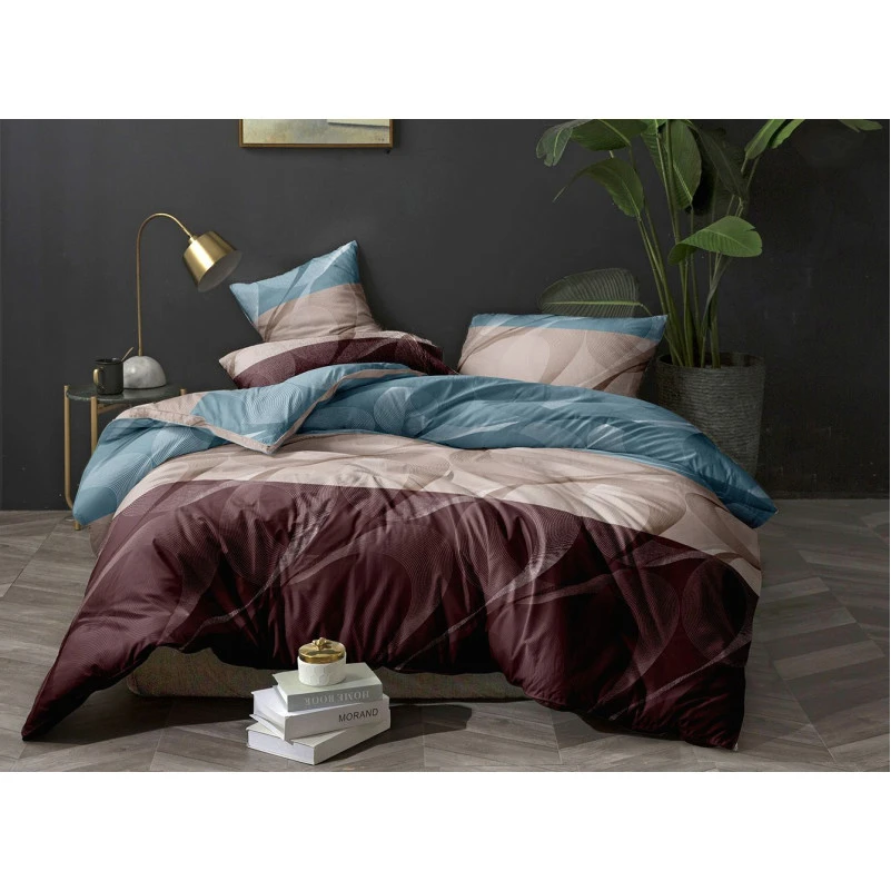 Комплект постельного белья Микрофибра принт 15-0376 Valladolin