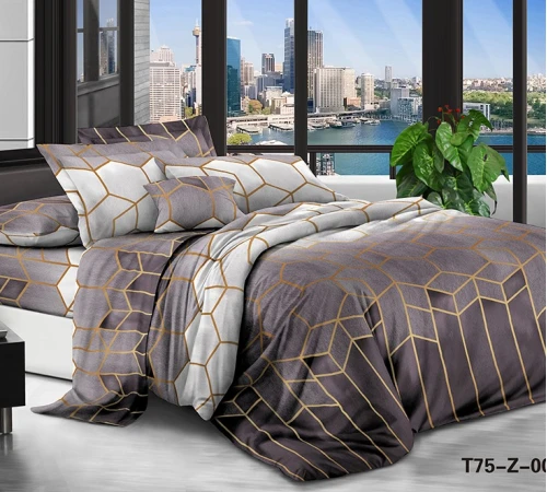 Комплект постельного белья 100% полиэстер 15-0377 Malaga