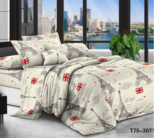 Комплект постільної білизни 100% поліестер 15-0379 Zaragoza