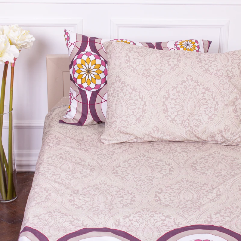 Комплект постельного белья Микрофибра принт 15-0170 Macedonia  - 6