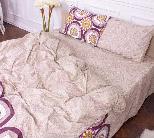 Комплект постельного белья Микрофибра принт 15-0170 Macedonia - 2