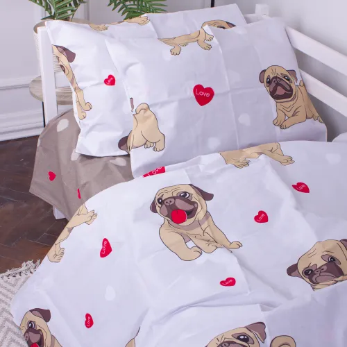 Підковдра Бязь Kids Time 17-0566 Pug-dog - 5